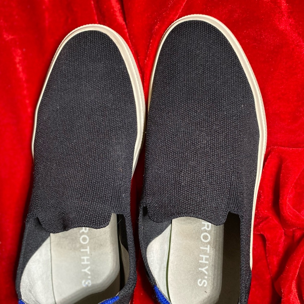 Women’s Rothy's Black Slip-On Sneakers